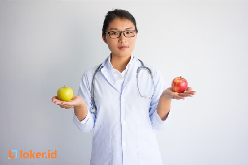 Dietitian (Ahli Gizi) : Gaji, Skill yang Diperlukan, Tugas dan Tanggung Jawab